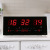 Factory Direct Sales Led Digital Wall Clock Popular Electronic Alarm Clock Creative Style Stereo Wall Clock Bedroom Living Room Clock