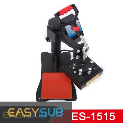  EASYSUB ES-1515 15x15cm T-shirt Heat Press Machine Sublimation Transfer for Bag Case,Puzzle Glass.Wood,Rock,Photo
