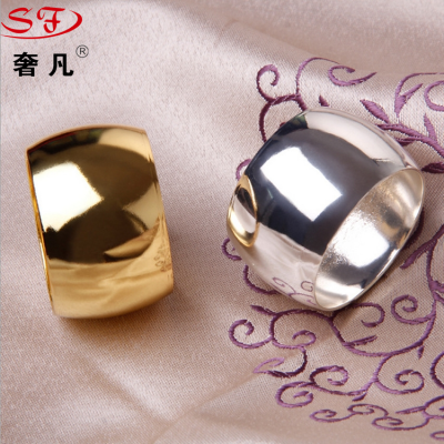 Manufacturers direct napkin ring model room high-end hotel restaurant gold collar napkin ring napkin buckle collar