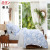 Hotel bedding four-piece set 80s60s40s bed sheets and bedding sets with multiple printing styles on display