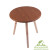 Contracted originality terrazzo tie yi combines table sitting room circular tea table edge, a wooden table