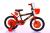 Bike with plastic basket spiderman 121416