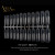 Crystal Nail Holder Transparent 240 Pieces Manicure Implement UV Nail Quick Extension Nail Tip Transparent Long Lasting Plastic Mold