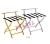Hotel luggage rack stainless steel rack hotel guest room folding luggage and clothing tray rack