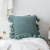 Instagram Nordic wool knit pillow sofa cushion waist square household items fringe lantern ball