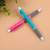 Three color press type ball pen creative students writing pen color variety is smooth
