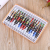 High quality box series character printing pattern office learning with a variety of color ballpoint pen
