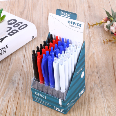 Simple paper box packaging office with the ball pen simple sense of the atmosphere writing smooth and smooth