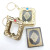 Keychain Islam Quran Small Pendant Religious Ornament Mini Koran Key Chain Pendant Hanging Ring Ring