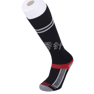 Manufacturers direct football socks men antiskid sweat breathable long tube sports towel bottom football socks wholesale