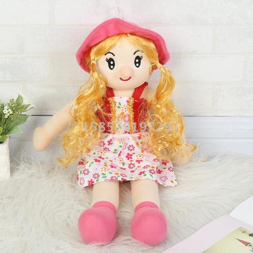 Simulation Barbie Plush Intelligent Dialogue Singing Novelty Stall Men‘s Women‘s Doll Craft Decoration Gift Factory