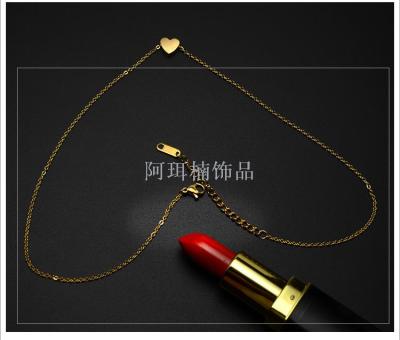 Arnan jewelry fashion neck necklace stainless steel jewelry factory direct sales