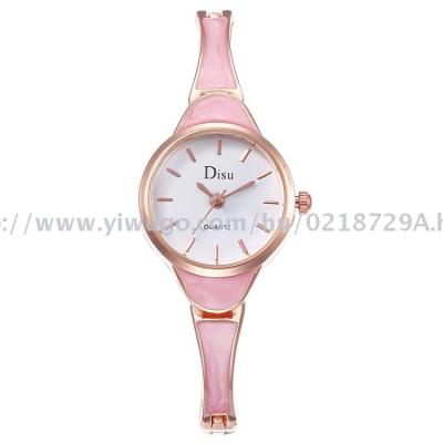 Candy color nail joker simple accessories category ladies bracelet watch