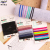Korean new simple high stretch hair band tiara hair accessories small fresh color hair rope rainbow-colored ponytail rope