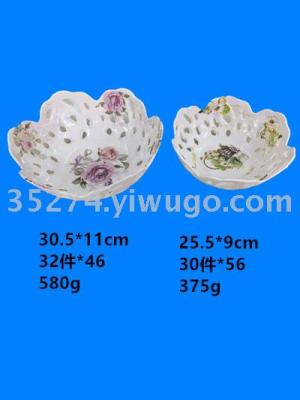 Melamine fruit tray fruit basket a large number of spot stock run all corners of the country set hot style