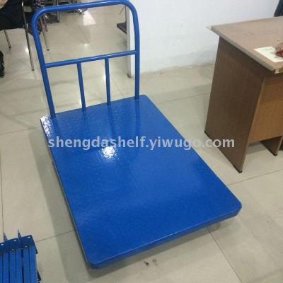 Tool Mute Flat Trailer Trolley Pull Turnover Four-Wheel Large Truck Trolley Customization