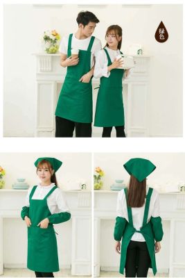 Apron Woman Custom logo Florists Baking hotpot restaurant Fruit supermarket Manicure aprons BBQ worker