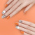 E & A Leopard Print New Beautiful Orange Ultra-Thin Wear Nail Sticker Simulation Material Soft Screen Protector Fake Nails Does Not Hurt Nails