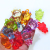 Transparent Crystal-like Acrylic Beads Cartoon Doctor Bear Children DIY Colorful Scattered Beads Amusement Park Crane Machines Beads