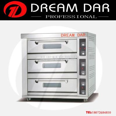 Electric Oven Gas Oven 3-Layer Nine Plate Oven Pizza Oven Pizza Toast Barbecue