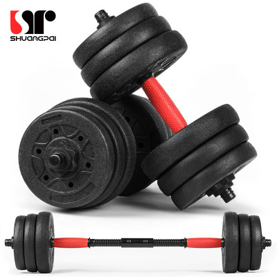 Environmental protection dumbbells can be free to assemble and disassemble men's home fitness equipment manufacturers wholesale a replacement