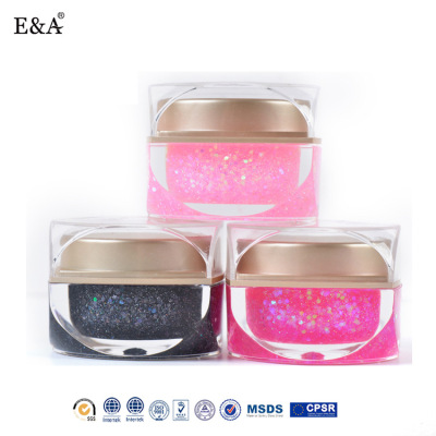 E & A Nail Art Removable UV Sequins Glue Color Plastic Phototherapy Color Gel Phototherapy Color Plastic 15G