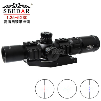 Sparta 1.25-5X30 hd self - locking waterproof anti - seismic optical sight