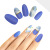 Fengshangmei New Arrival 64# Hot-Selling Factory Customized ABS Material Painted Finished Product Fake Nail Tip