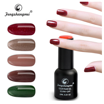 Nail salons use special environmental protection odorless Nail polish gel a paint base seal layer Nail polish gel