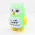 New Arrival Factory Direct Crystal Owl Particles Led Colorful Night Light Gift Wholesale