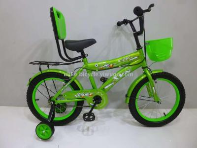 The bicycle new model has the spot cushion belt back to have the back hanger car basket