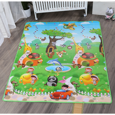 Child Play Mat EPE Double-Sided 200 * 180cm5mm Thick Baby Crawling Mat Living Room Home Floor Mat