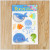 Cute cartoon stickers and stickers kindergarten creative animal stickers