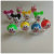 The LED flash cartoon cat key ring glowing key ring lamp to promote small gift gift doll toys