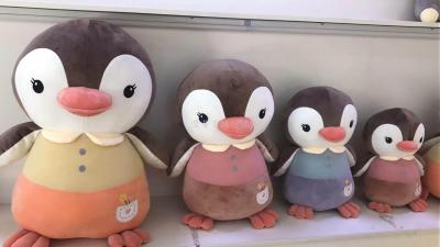 The New penguin soft plush soft down cotton doll pillow for children 's birthday gift to the machine