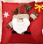 Christmas pillow Santa Claus puppet decoration Christmas ornaments 34cm wide square Santa Claus pillow