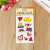 Sticker book children's enlightenment cognitive paste sticker repeatedly paste not easy to tear cartoon stickers