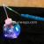 ZD Factory Direct Sales Night Market Popular Luminous Portable Lantern Bounce Ball LED Luminous Transparent Lantern
