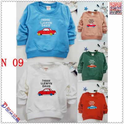 Spring and autumn style children's wear, boy's terry hoodie, children's leggings, big boy's pullover