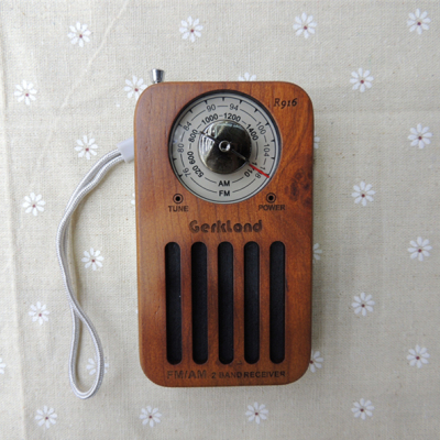 Radio rosewood portable vintage bluetooth speaker bluetooth speaker mini hardcover gift box hardcover edition