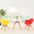 Imus children's chair creative colorful leisure armchair baby stool early education plastic chair photography props