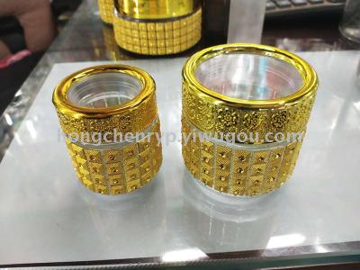Please add to the chain high-quality gold cream and glass bottles of Factory Direct selling L Pure handmade