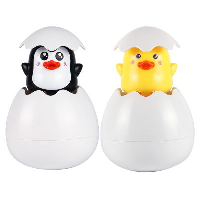 Douyin bath toys baby bath fun toys puzzle baby floating water-jet eggs