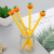 Minimalist Creative Foreign Funny Expression Pumpkin Head Gel Pen Student Stationery Writing Implement Office Signature Pen