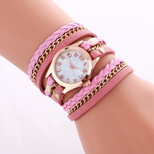 on 2021 bohemian style stock winding bracelet watch foreign trade hot women‘s watch factory direct sales