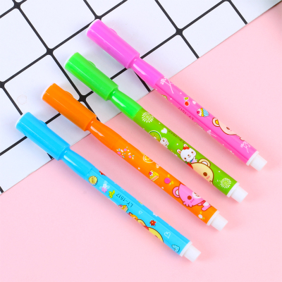 Creative Spoof Stationery Invisible Flashlight Ball Pen Cartoon Funny Pen Student Stationery Prizes Small Gift