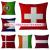 Each country flag pillow back cushion nap pillow bedding waist pillow sofa cushion flag