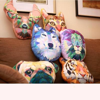 Simple Nordic style the abstract painting creative home sofa pillow bed pillow plush toys