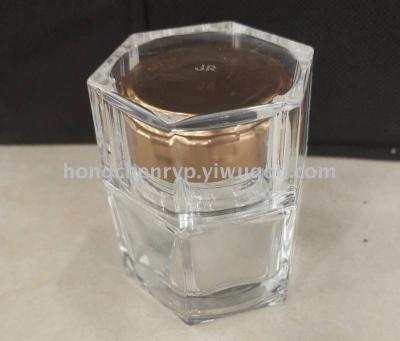 2019 new high-end delicate cream bottle bottle acrylic cover