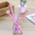 Cartoon Creative Pig Head Gel Pen Pig Head Bean Sprout Hat Bird Cute Animal Black Gel Ink Pen